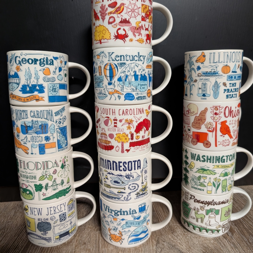 Starbucks State-Themed Mug Collection - Multicolor- New Jersey